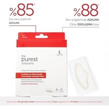 The Purest Solutions Microneedle Teknolojili İnce Çizgi Karşıtı Alın Bölgesi Patch
