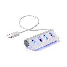 4 Port USB 2.0 HUB Çoklayıcı Çoğaltıcı Splitter - Işıklı