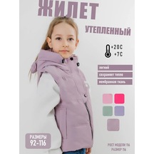 Gumaks Kapüşonlu Yalıtımlı Yelek 389610653 Leylak