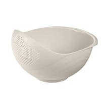 Pirinç Süzgeci & Çok Amaçlı Süzgeç 3 Litre Krem