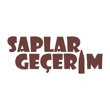 Saplar Geçerim Araba Sticker 17x17 Cm Kahverengi