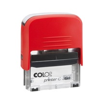Colop Prınter C30 Kırmızı Kasa Siyah Keçe - 18 x 47 MM