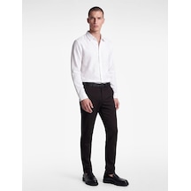 Koton Regular Fit Pamuklu Uzun Kollu Klasik Yaka Gömlek Beyaz 7wam60001ıw