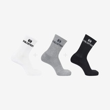 Salomon Çorap Everyday Crew 3-pack-21113 Siyah