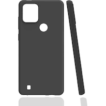 Realme C21Y Kilif Esnek Mat Korumali Silikon Kapak 557491128