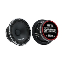 Reiss Audio Rs-m6tj Çifti 700wat-300w Rms Metal Kapaklı 16 Cm Oto Midrange Hoparlör