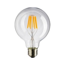 Ct-4354 9w/3000k Edison G95 Glop Uzun Fılament Led Ampul Günışığı-6adet Cata