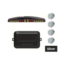 Chuangyinshop Silvery Sp4 Araç Geri Görüş Sensörü 8 Renk Ekran Göstergeli Sesli Uyarı Park Asistanı