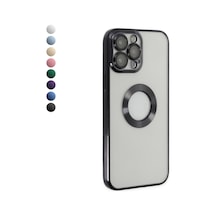 Apple Uyumlu iPhone 13 Pro Max Kılıf Hole Lazer Silikon Kapak