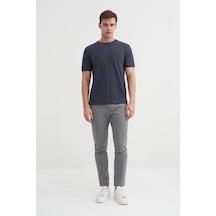 Cazador 4620 Bisiklet Yaka T-shirt Antrasit