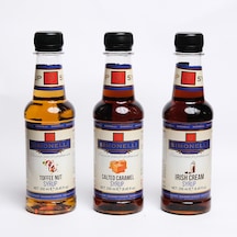 Simonelli 3'lü Şurup Seti Toffenut + Tuzlu Karamel + Irish Cream Kahve Ve Kokteyl Şurubu 3x250ml Diğer