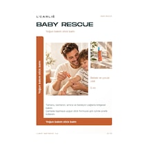 L'carlıe Baby Rescue Bebek Bakım Balmı Bölgesel Kullanım 5 Ml