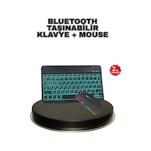 Aydınlatmalı Türkçe Q Rgb Klavye Sessiz Ve Dayanıklı Tuş Takımı