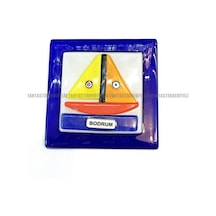 Bodrum Tekne Nazar Nazarlık Banyo Balkon Tuvalet Gider Kapağı Çok Renkli