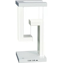 Süspansiyon Anti-yerçekimi Masa Gece Lambası Dokunmatik Masaüstü Led Işık, Cep Telefonu Kablosuz Şarj Fonksiyonu İle Çok Renkli