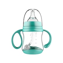 BPA içermeyen yenidoğan Bebek Biberon Mavi 180 ML