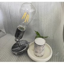 Riolight Eskitme Gri Hareketli Mafsallı Aplik Eskitme