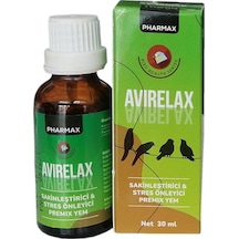 Pharmax Avirelax Kuşlar için Sakinleştirici 30 ML