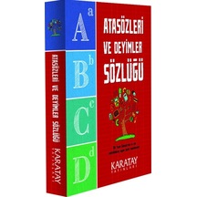 4E Sözlük Büyük Atasözleri Ve Deyimler Karton Kapak Karatay Yayın