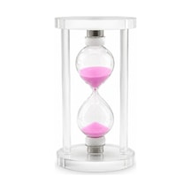 İbico İ12-254 Fys-001 Cam Kum Saati Cam Standlı Çap: 7.5cm-yükseklik: 15cm Büyük Diğer