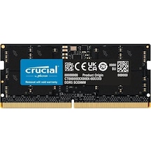 Crucıal 16gb Ddr5 4800mhz Cl40 Notebook Ram Ct16g48c40s5 1.1v