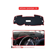 Nissan Qashqaı J10 Torpido Koruma Halısı Kırmızı Kenar