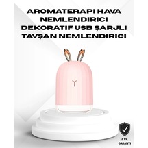 Bfs Ultrasonik Hava Nemlendirici 200 Ml Aroma Difüzör Led Işıklı Sessiz
