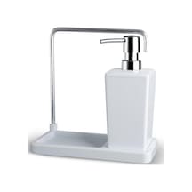Primanova Luna Askılı Mutfak Sıvı Sabunluk Beyaz M-e56-01