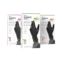 Reflex Slimfit Glove Pudrasız Eldiven L/XL Siyah 100'lü