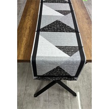 Geometrik Desenli Runner 40 X 140 Renkli