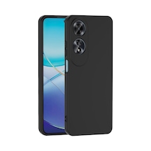 Zore Oppo A60 Uyumlu Nvth Mara Lansman Kapak-siyah