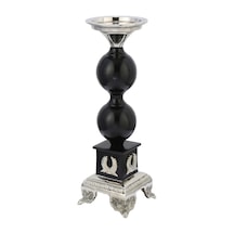 Vitale Bern Şamdan Siyah Silver 40 Cm Ak.ıu0416