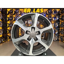 4 Adet Audi 7.5 16 5 112 Et45 57.1 Gun Mack Jant Revize Edilmiş Takım