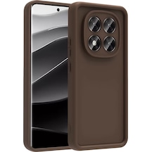 Newface Xiaomi Redmi Note 15 Pro 5g Viera Silikon - Kahverengi