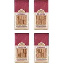 Kurukahveci Mehmet Efendi Colombian Filtre Kahve Öğütülmüş 250 Gr X 4 Adet Öğütülmüş