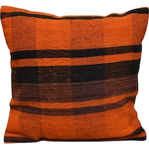 Zehra Abla Halı Yeni El Dokuma Dekoratif Kilim Kırlent Yastık Kılıfı 6014