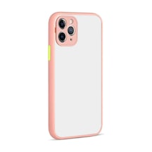 Apple Uyumlu iPhone 12 Pro Max Klfs Hux Kılıf pembe Pembe