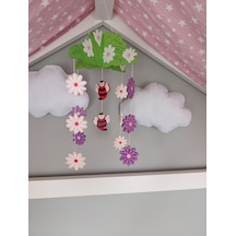 Bebek Beşik Süsü Dönence Organik Dekorasyon Montessori-mdl-2008