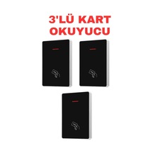 Sr-215 Em 10.000 Kullanıcılı Proximity Kart Okuyucu 125 Khz Standalone 3 Adet