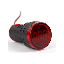 Ew16-22la-k Q22mm Ampermetre Led 100a Kırmızı - 2'li Paket