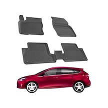Ford Focus Sd 2010-2018 İle Uyumlu 4.5d Araç Paspası Araç Özel Havuzlu Oto Paspası