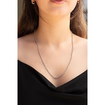 Uşaklıhafız 14 Ayar Altın Gemici Düğümü Beyaz Zincir Kolye Uşaklıhafız 14 Ayar Altın Gemici Düğümü Beyaz Zincir Kolye