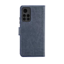 Newface Xiaomi Redmi Note 11t Kılıf Trend S Plus Kapaklı Kılıf - Lacivert
