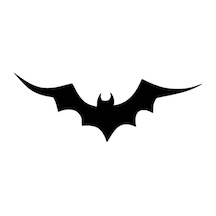 Batman Yarasa Sticker Duvar Dekor Sticker 40 X 16 Cm