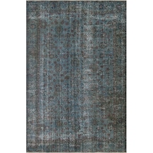Ilham Verici Vintage El Işlemeli Yün Ipek Pers Halısı - 154x236 Cm 9935
