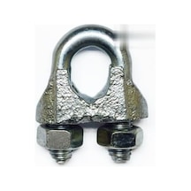 Çelik Halat Bağlama, Düğüm, Klemens 8 Mm - 2 Adet Çok Renkli