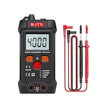 T1 Dijital Multimetre True Rms Ncv 600v Mini Cep El Tipi Voltmetre Ac Dc Voltaj Direnç Buzzer