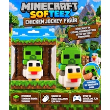 Minecraft Softeez Chicken Jockey Figür