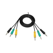 3'lü Stereo Ara Kablo