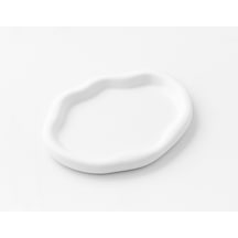 Dekoratif Oval Sunumluk Tabak 24x16cm